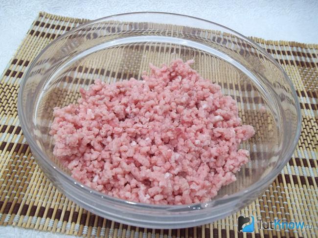 Мясо перекручено