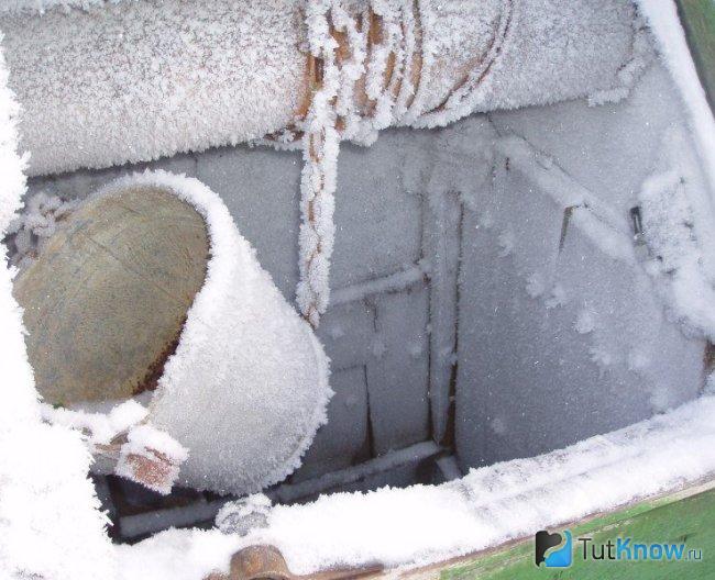 Колодец замерз