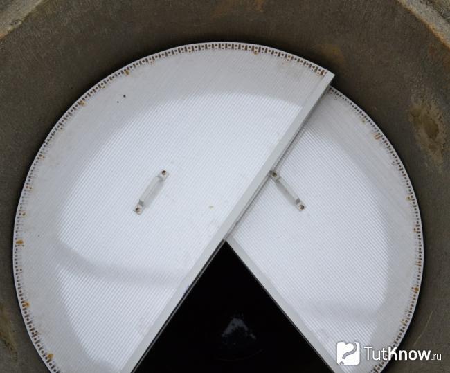 Теплоизоляционная крышка для колодца