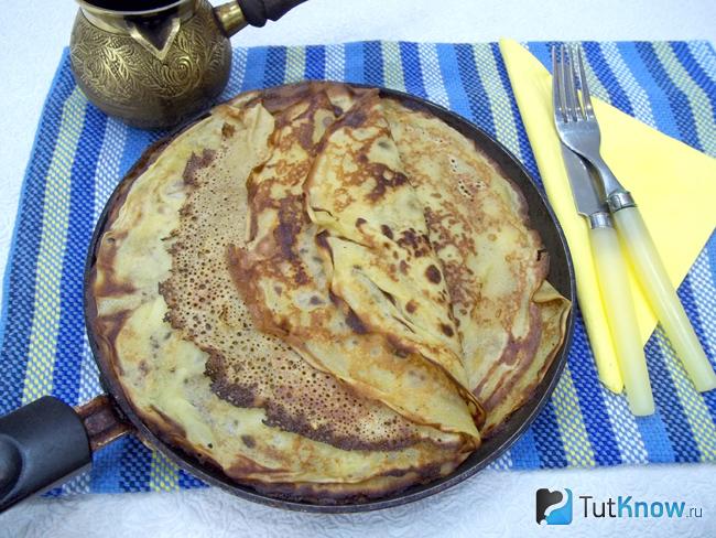 Блины на Масленицу