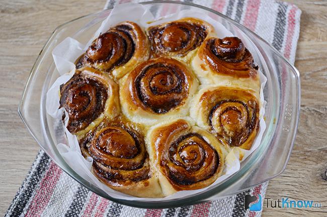 Выпеченная ромашка с маслом