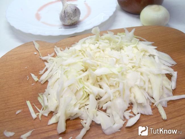 Капуста нашинкована