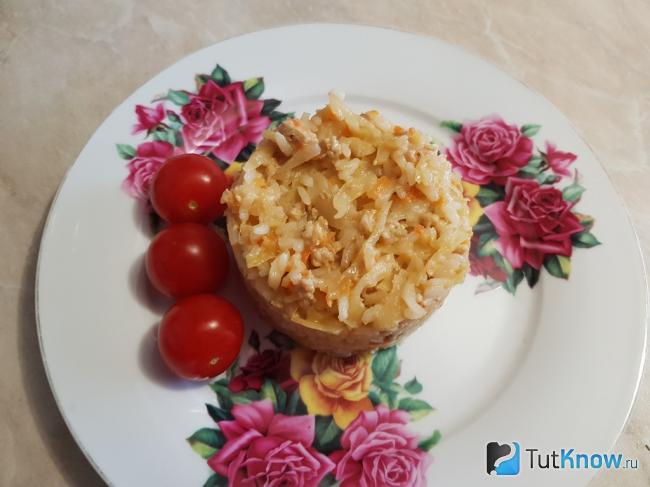 Ленивые голубцы с фаршем и рисом