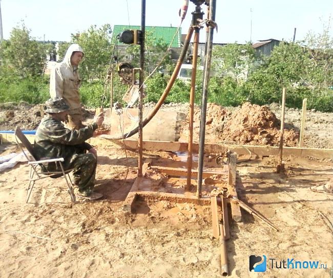 Разведовательное бурение для поиска воды на участке