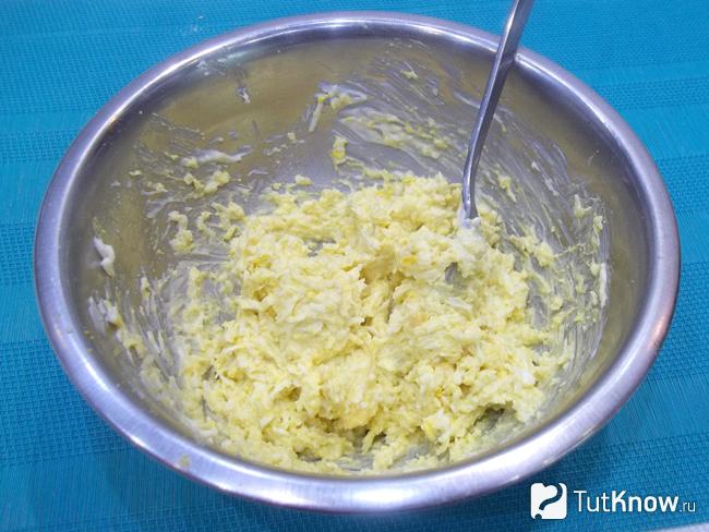 Продукты перемешаны