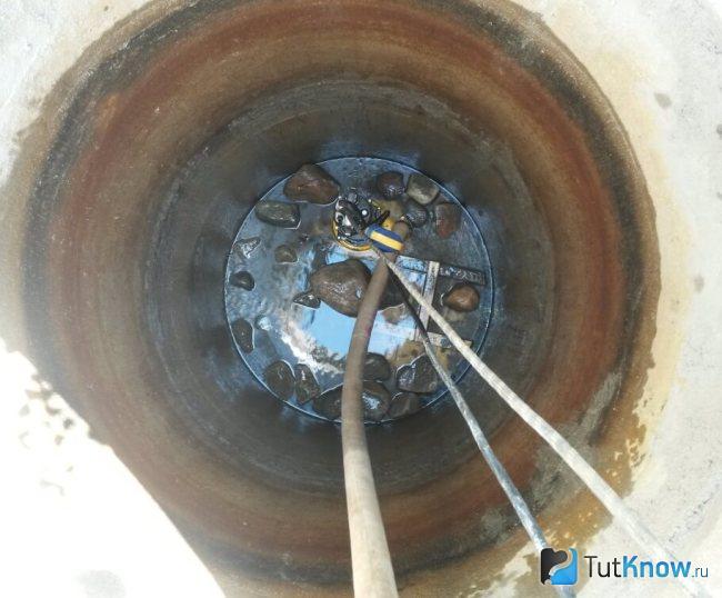 Чистка донного фильтра