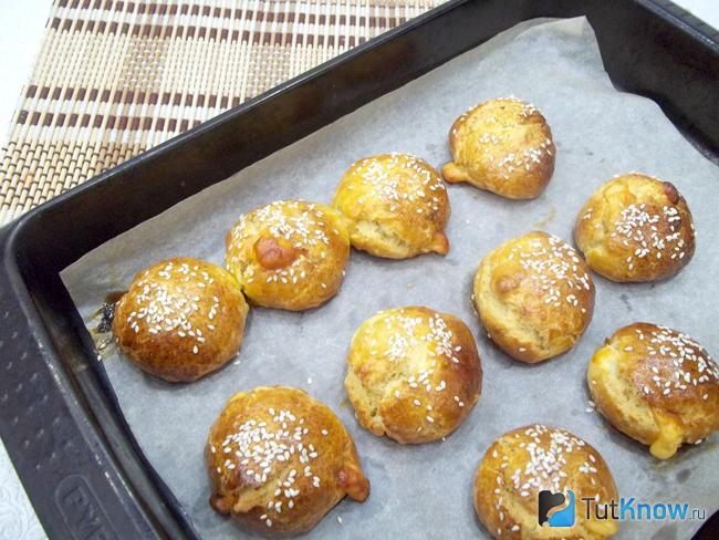 Булочки испечены