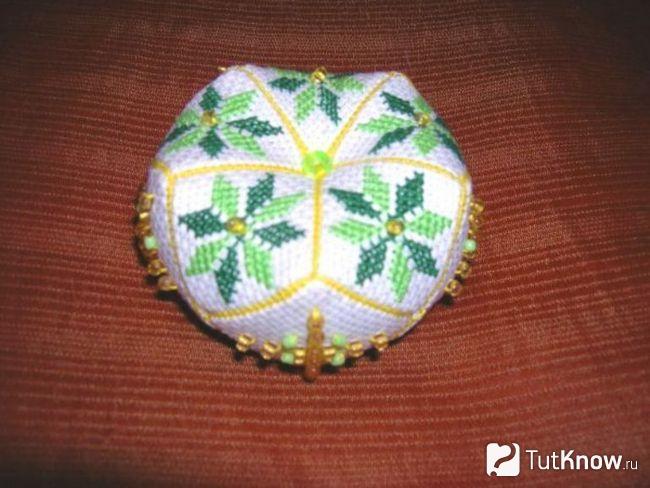 Как выглядит игольница пятиклинка