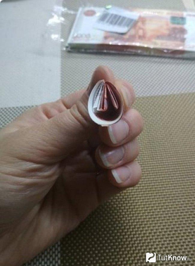 Сворачивание заготовки в трубочку