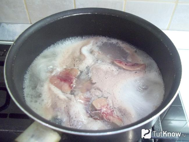 Почки варятся