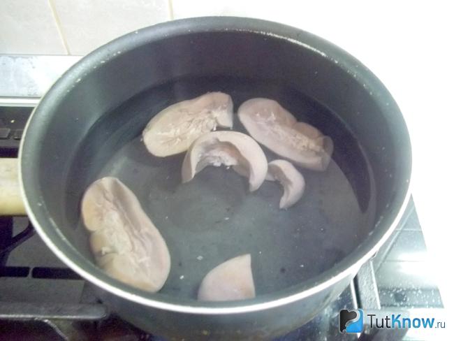 Почки варятся