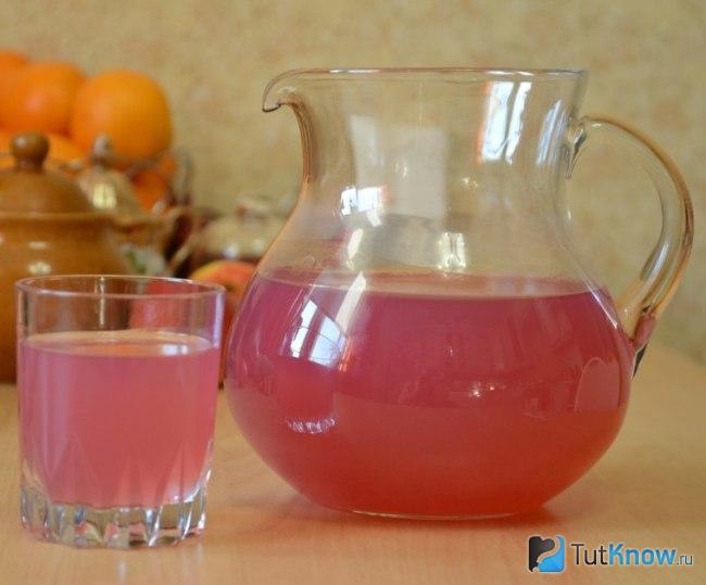 Кисель с картофельным крахмалом