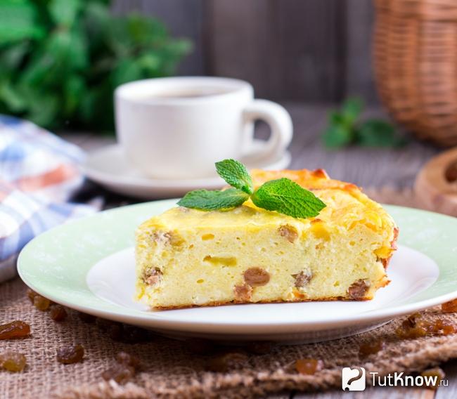 Запеканка с кукурузным крахмалом