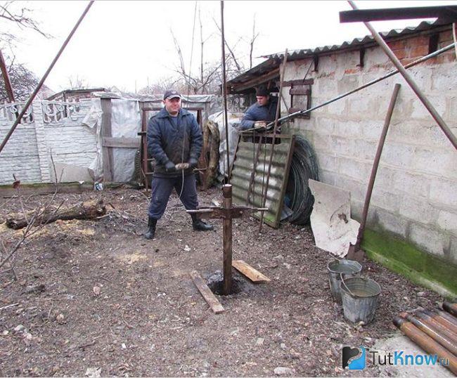 Ударно-канатное бурение