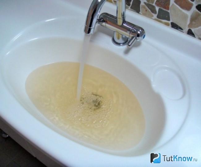 Мутная вода из скважины