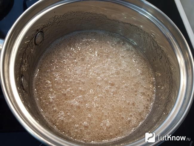 Варим сироп для домашнего зефира