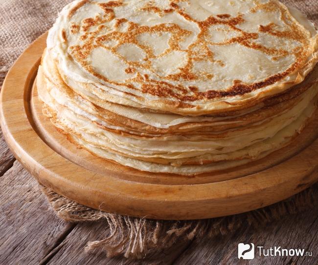 Блины для приготовления курника