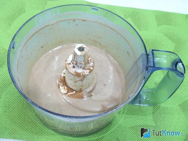 Творожное желе с молоком и яйцами взбито