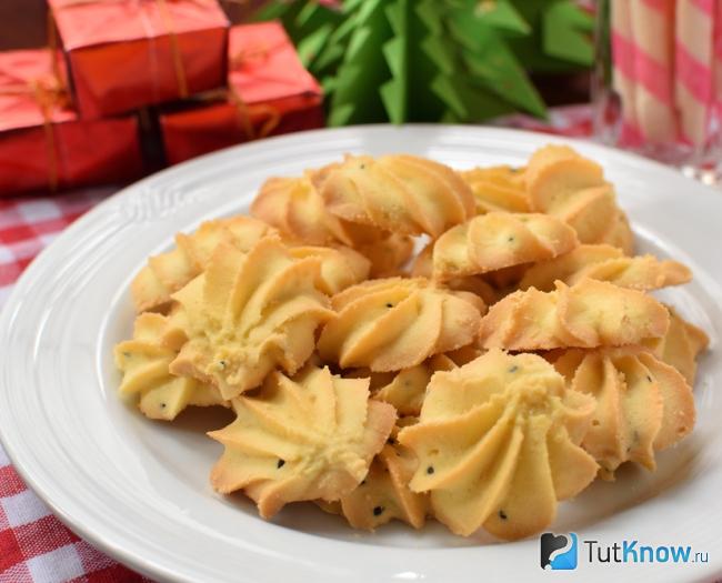 Классическое масляное печенье без разрыхлителя