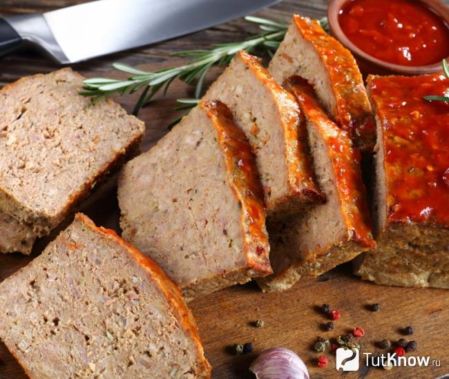 Классический мясной хлеб