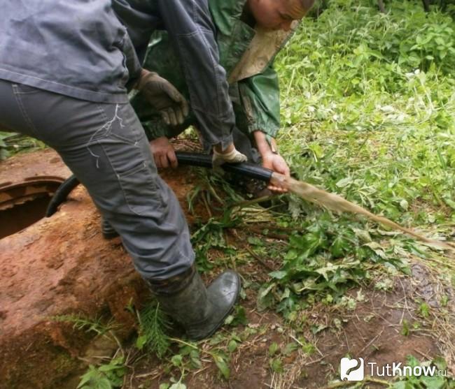 Мутная вода со скважины