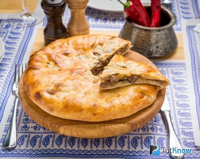 Кубдари с мясом