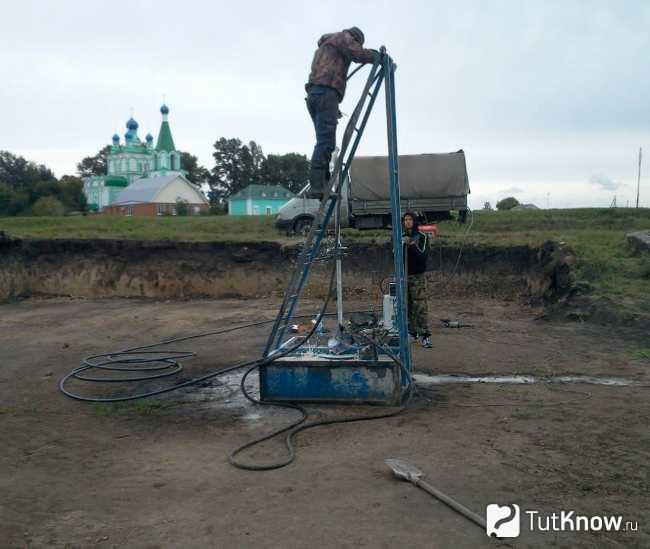Гидробурение скважины на воду