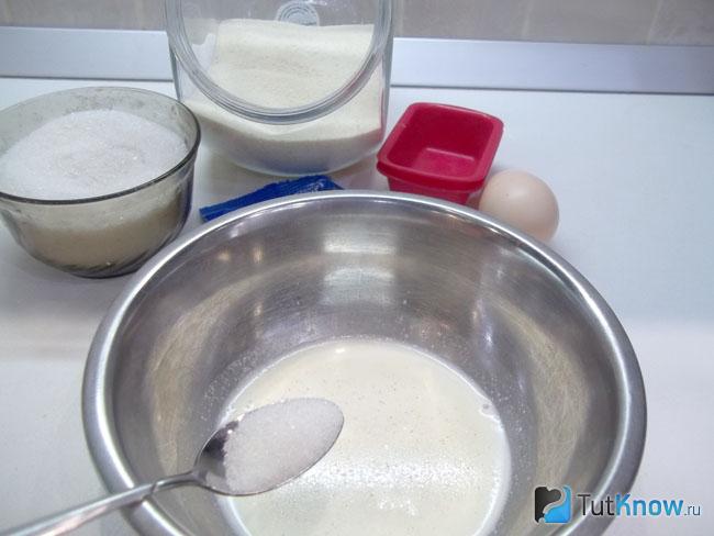 К продуктам добавлен сахар