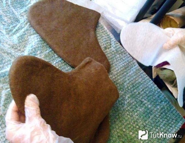 Прокатанные заготовки для обуви