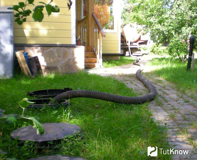 Механическая очистка септика