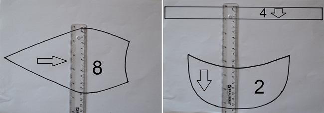 Выкройка для шитья кепки