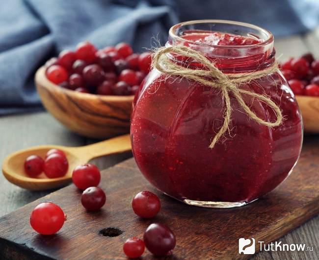 Варенье из войлочной вишни