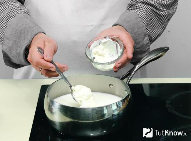 Приготовление мацони