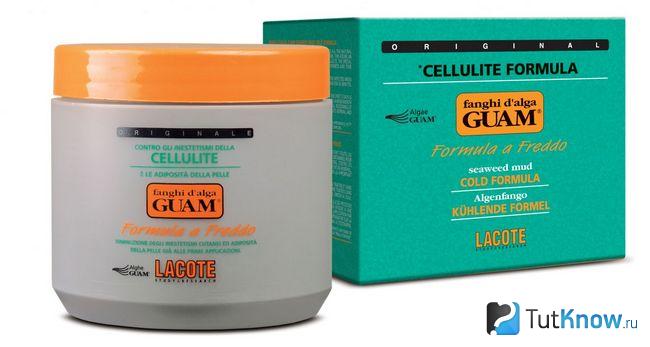 Баночка с кремом GUA для подтяжки кожи на животе