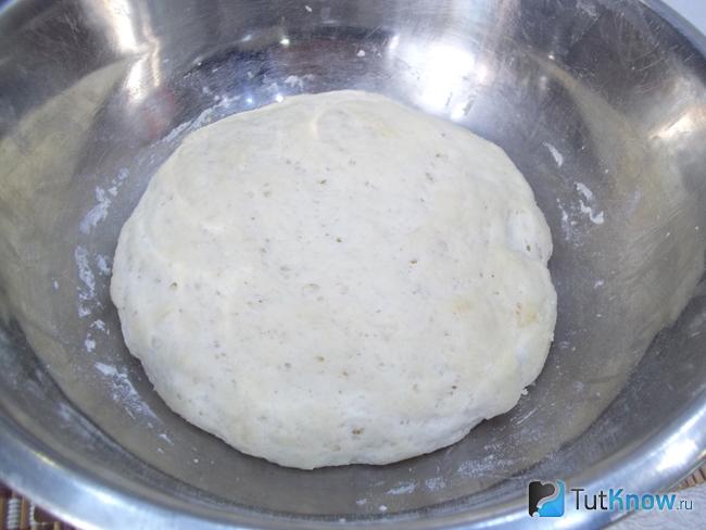 Готовое тесто для пиццы на манке