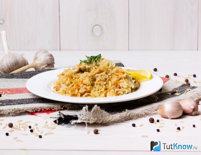 Плов с мясом