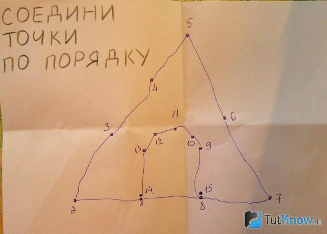 Задача по соединению точек