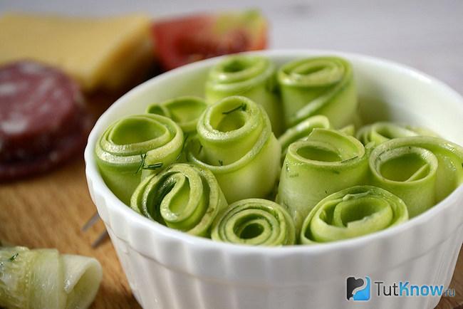Маринованные кабачки готовы