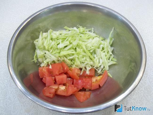 Капуста нашинкована соломкой
