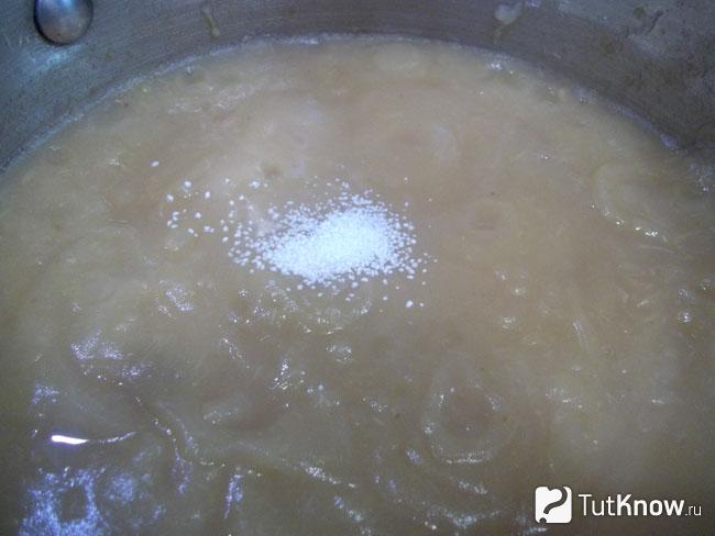 В пюре добавлена лимонная кислота