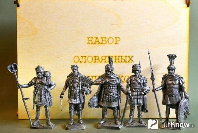 Оловянные солдатики на 10 лет свадьбы