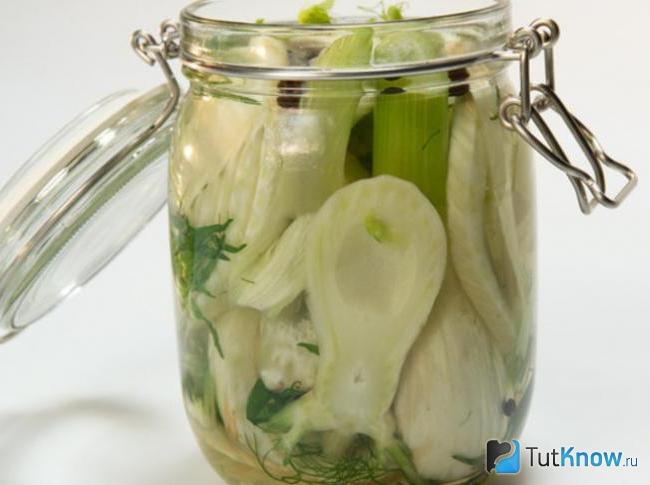 Маринованный фенхель