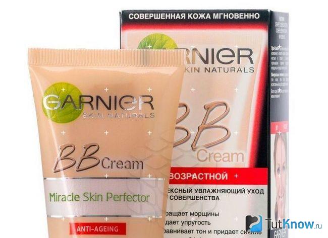Тюбик с кремом Garnier Skin Naturals