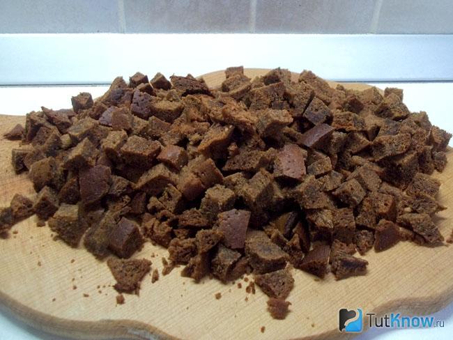 Кексы нарезаны кусочками