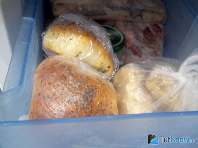 Булочки отправлены в морозильную камеру