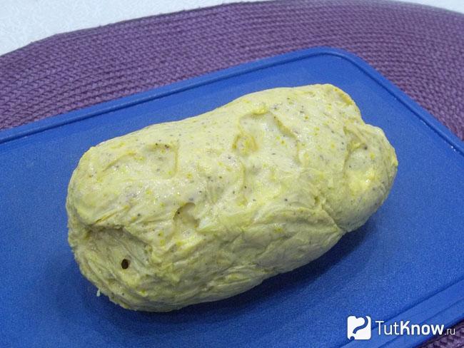Готовая куриная молочная колбаса