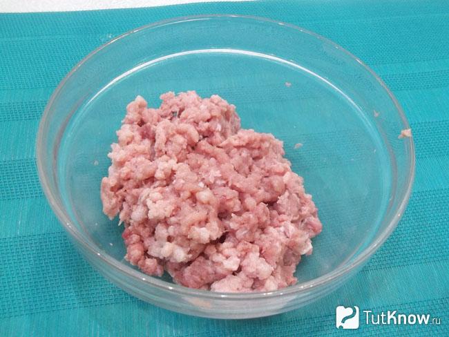 Мясо перекручено