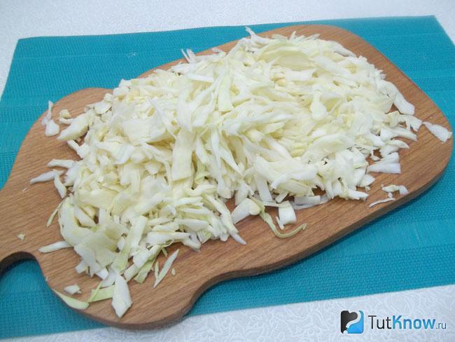 Капуста нашинкована