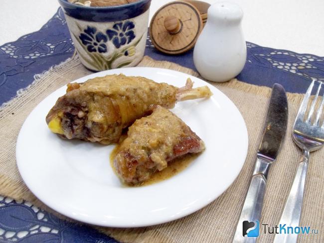 Готовое гедлибже из курицы
