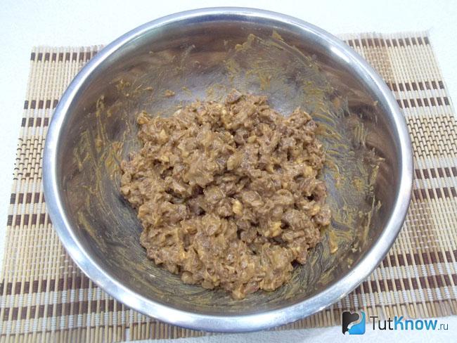 продукты перемешаны